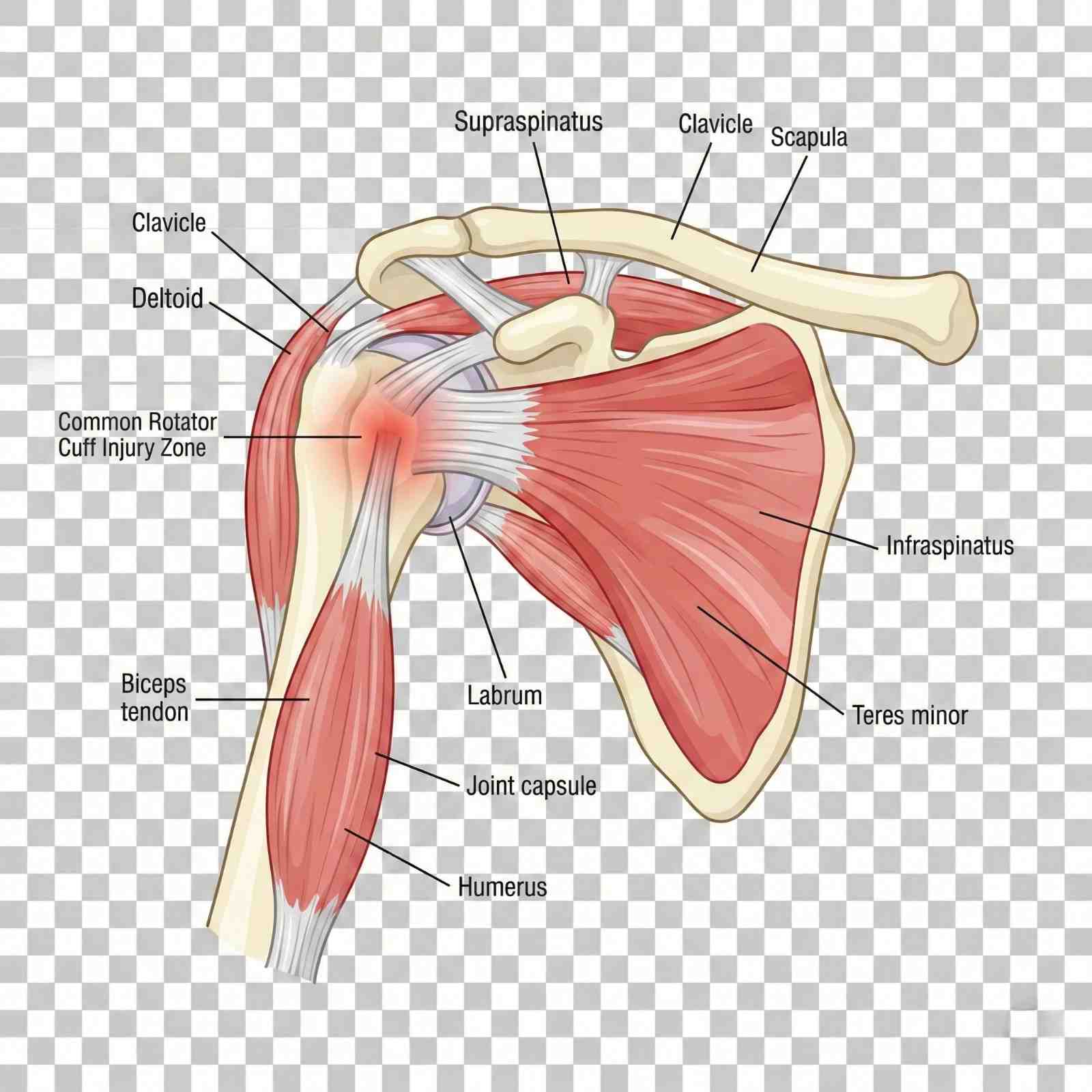 Understanding Joint Anatomy: Shoulder, Knee, and Major Articulations - illustration 1